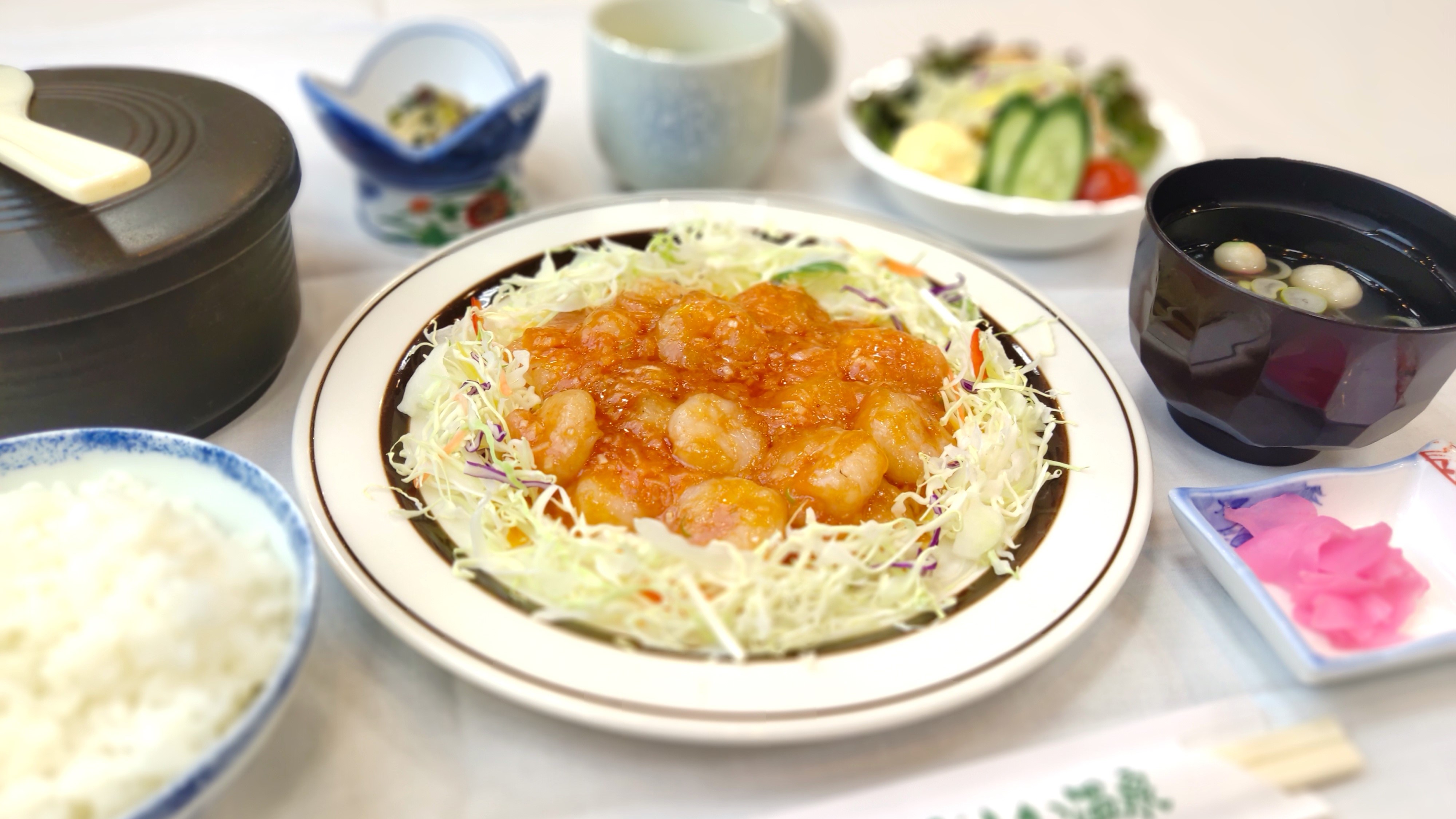 ◆ビジネス定食～エビチリイメージ