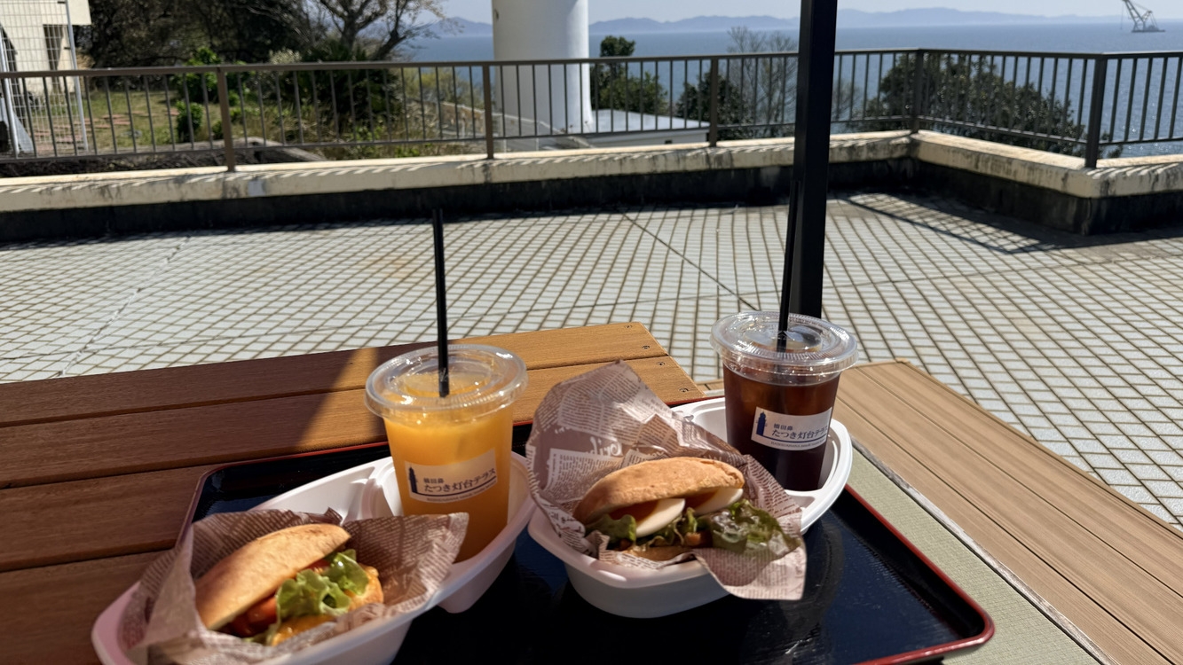 ＊お部屋で休憩＆食事は灯台テラスカフェメニュー（軽食）のお気軽ステイ