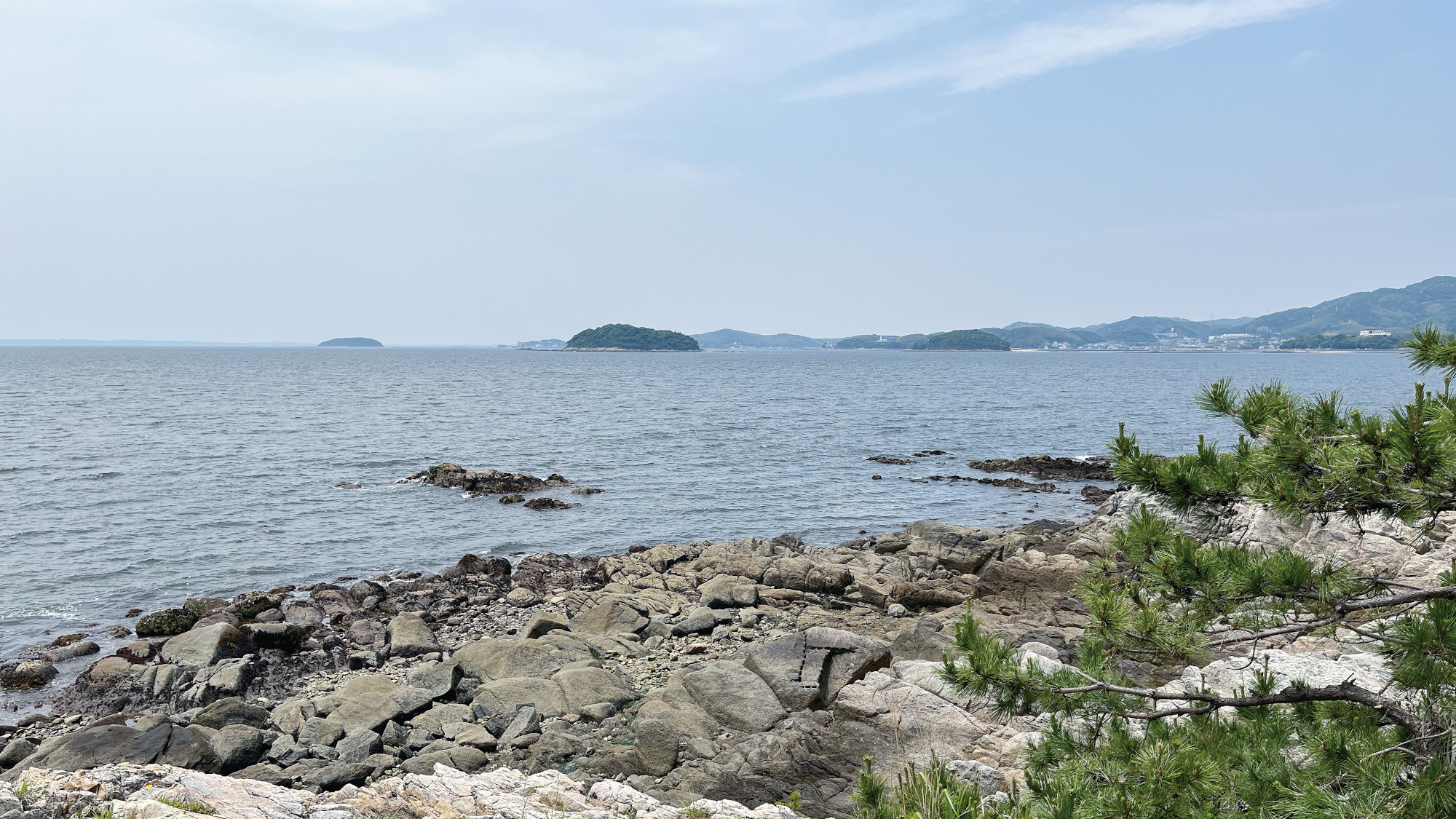 橋田鼻遊歩道からの風景