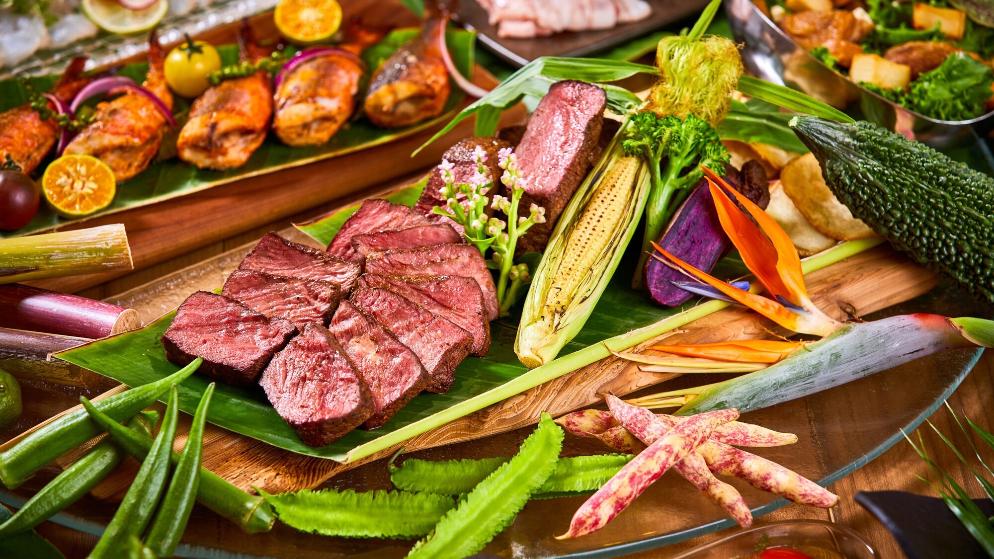 ディナーブッフェ　メニュー一例