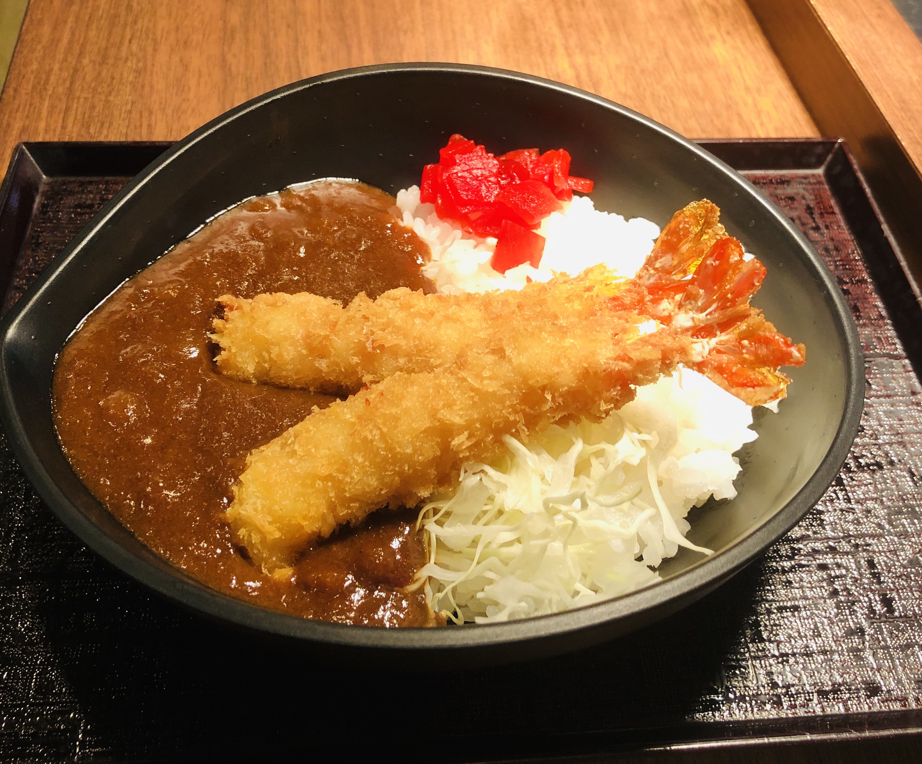 エビフライカレー