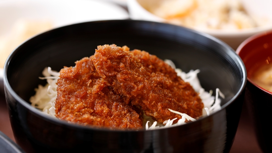 ◆ご当地メニュー【上州麦豚のソースカツ丼】