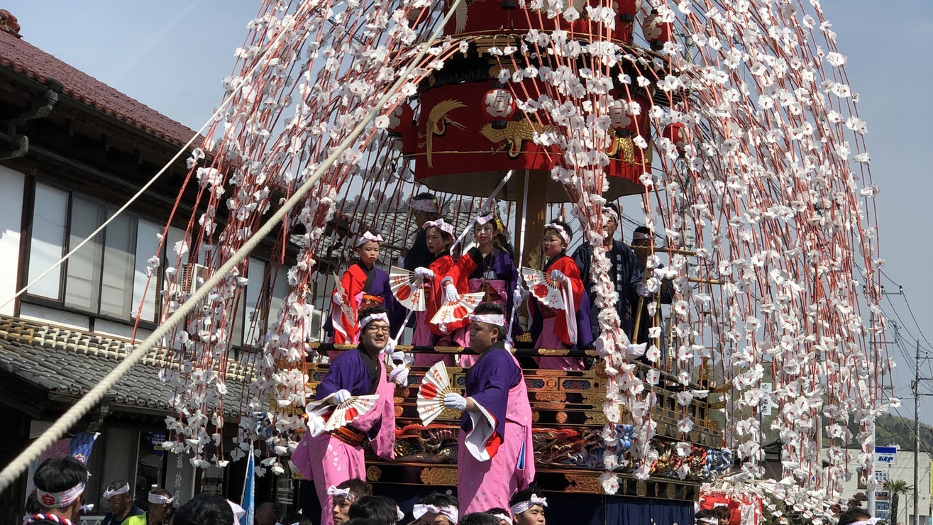 【4/18：朝食のみ】「小鹿野春祭り」★特別プラン　祭の夜を存分楽しめる朝食付　当館前を山車が曳航