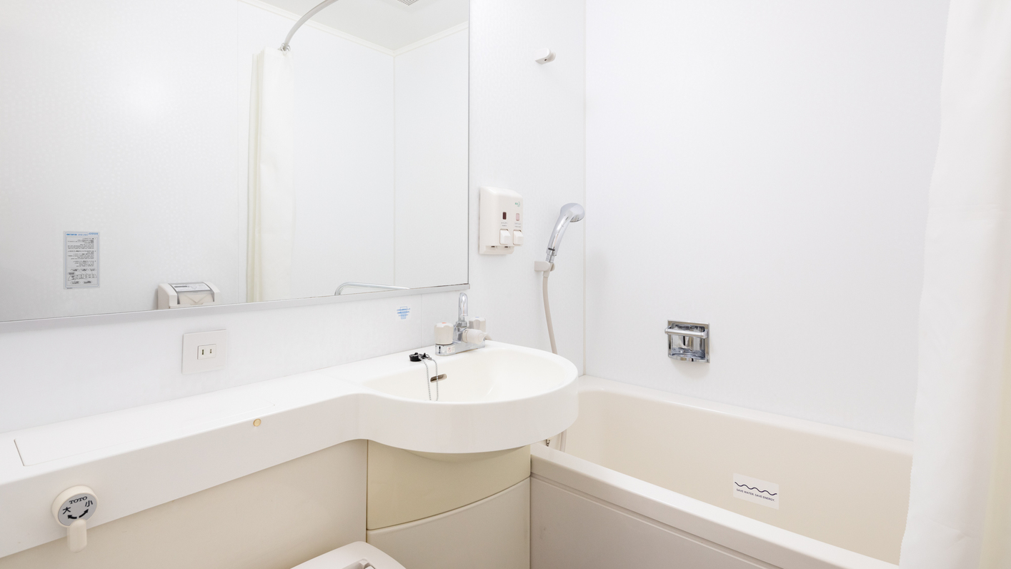 【ダブルルーム】バスルーム