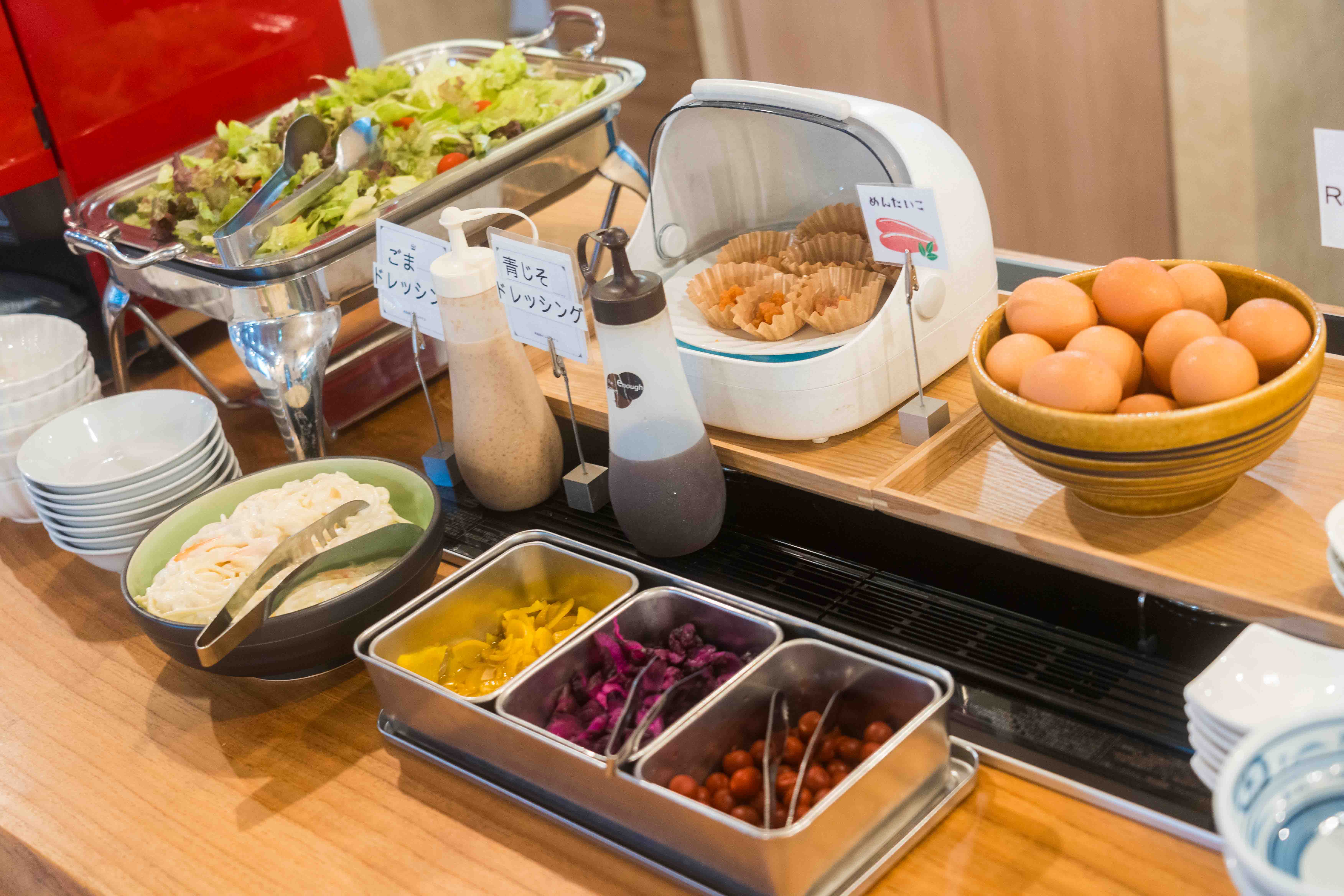 朝食ブッフェ　一例
