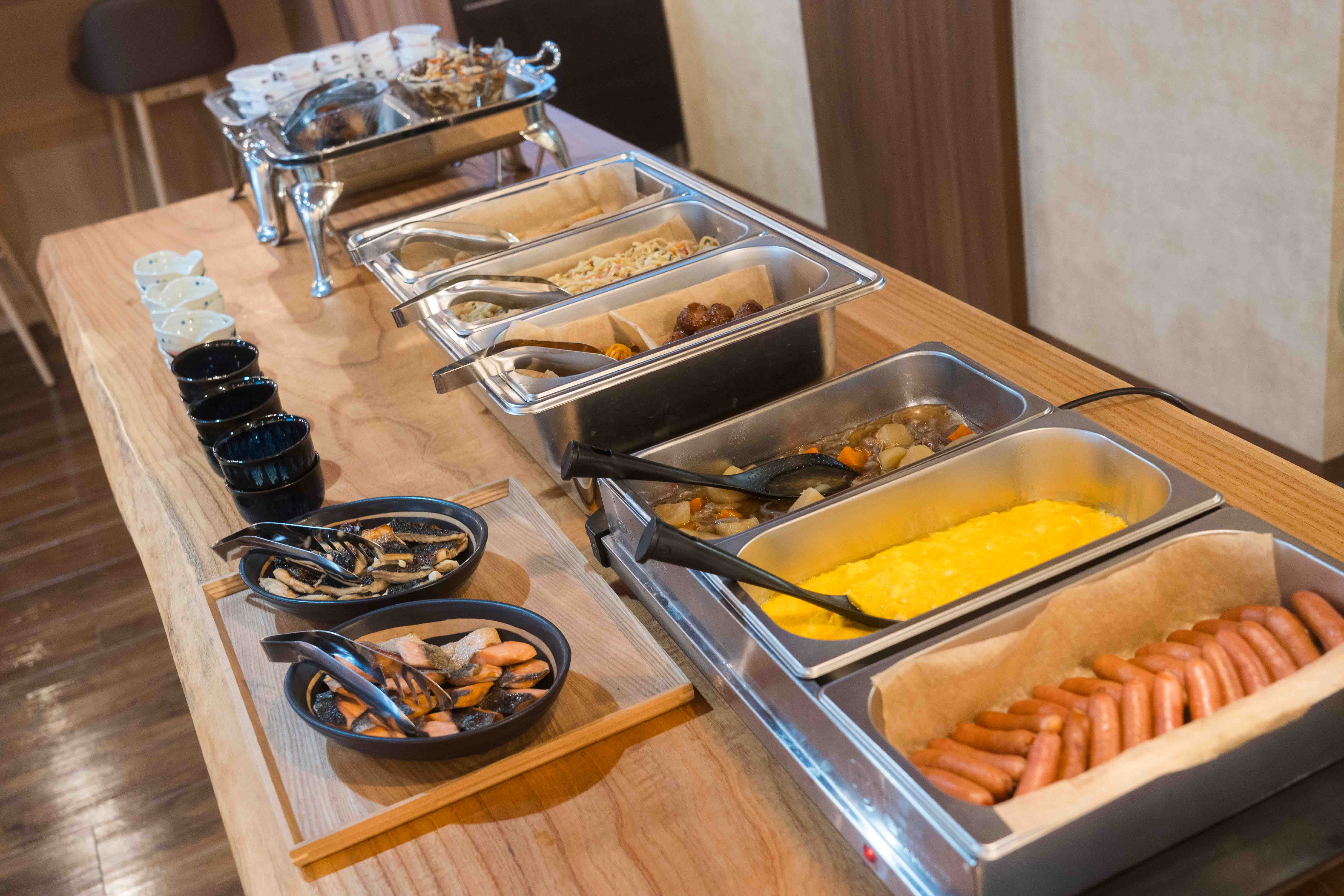 朝食ブッフェ　一例