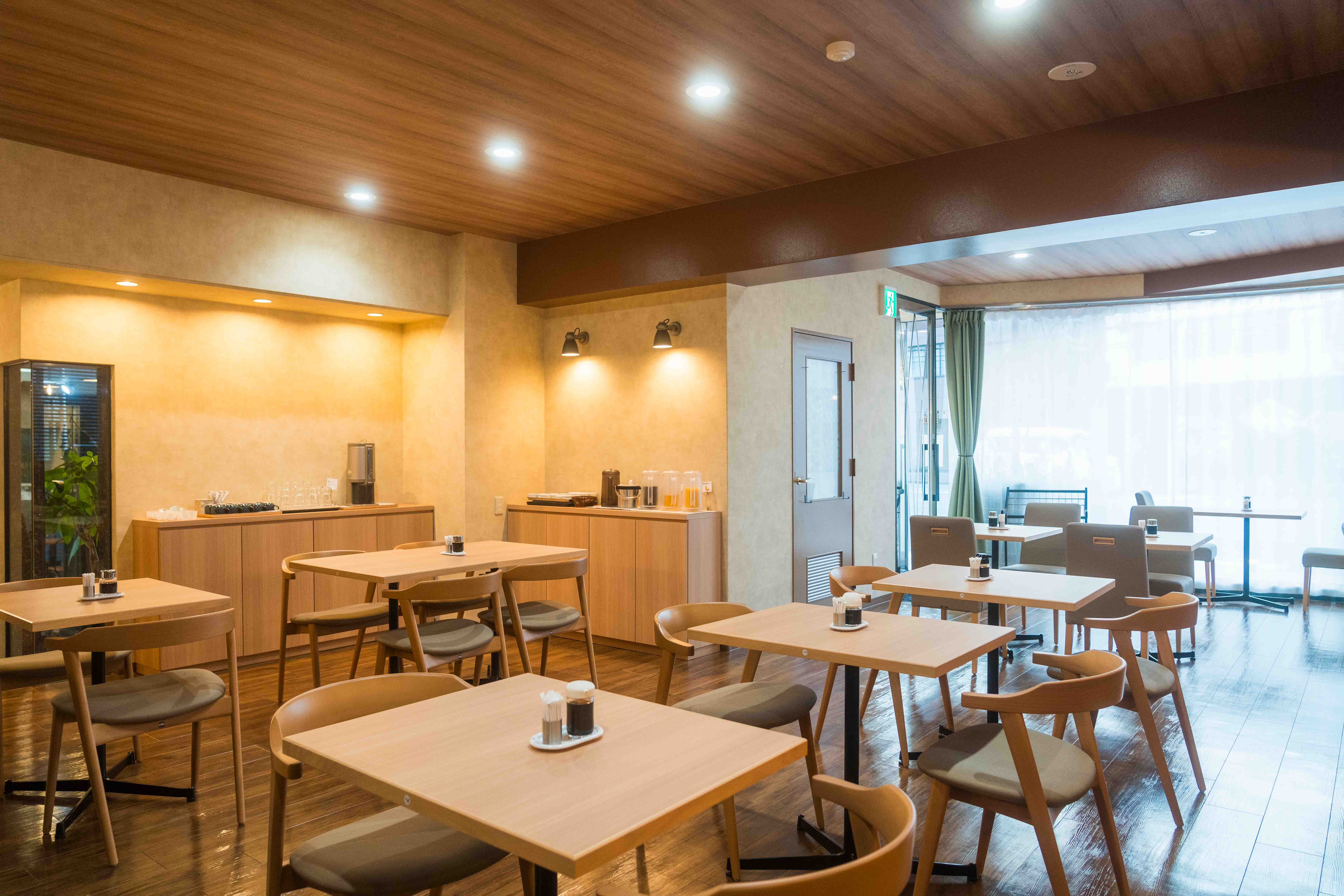 朝食ブッフェ会場