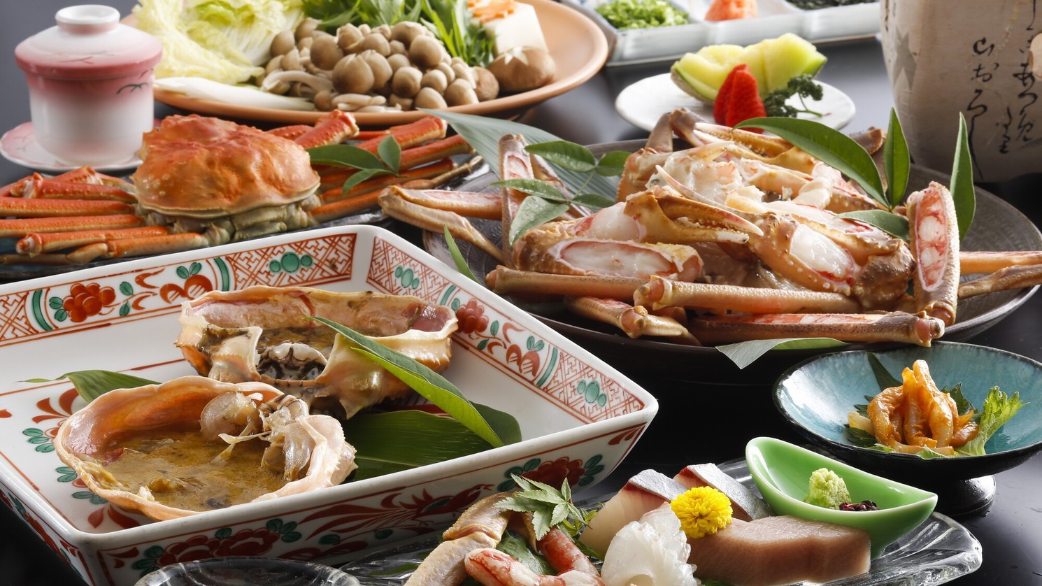  【冬】＜お部屋食＞ボリュームアップ！お一人２杯使用した焼きガニフルコース