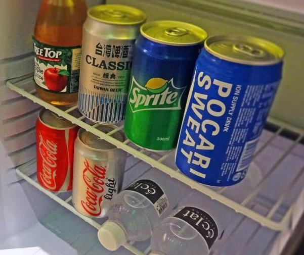 ミニバー（参考イメージ、変更可能性有ご了承ください）