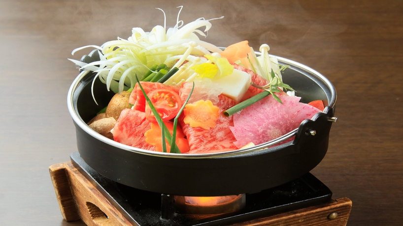 【量より質！】金目鯛orお肉鍋の選べるメイン★高クオリティプラン【小食さん・シニアの方にオススメ】