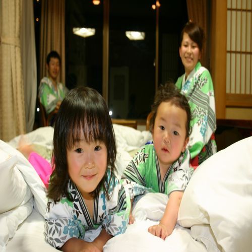 아기와 어린이에게도 기쁜 일본식 방