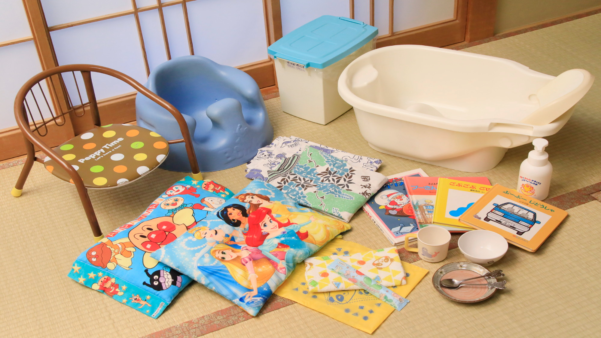 【お子様とのご旅行応援】お子様用グッズ貸出しております♪
