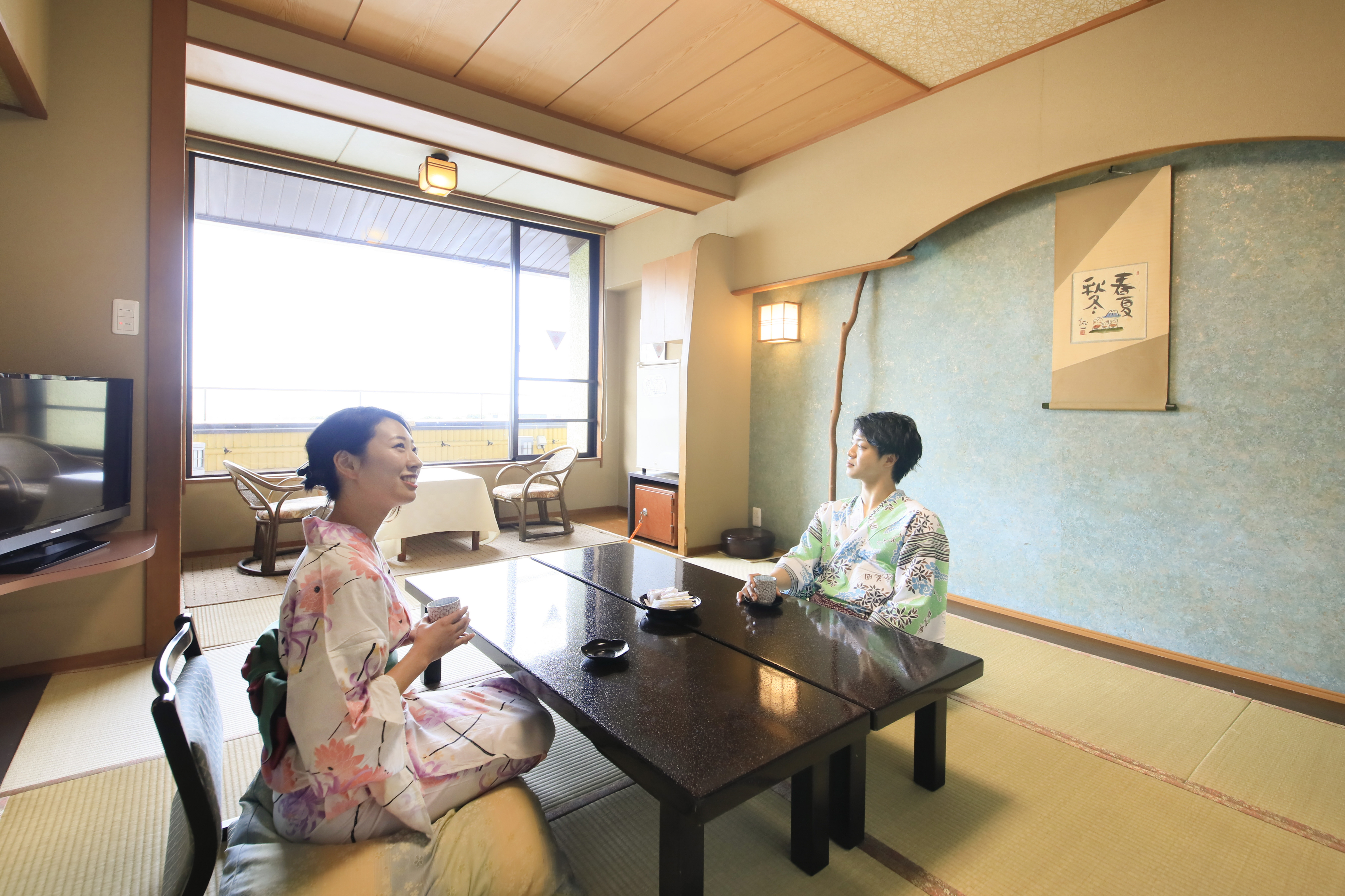 【10畳一般客室】畳のお部屋で寛ぐひととき