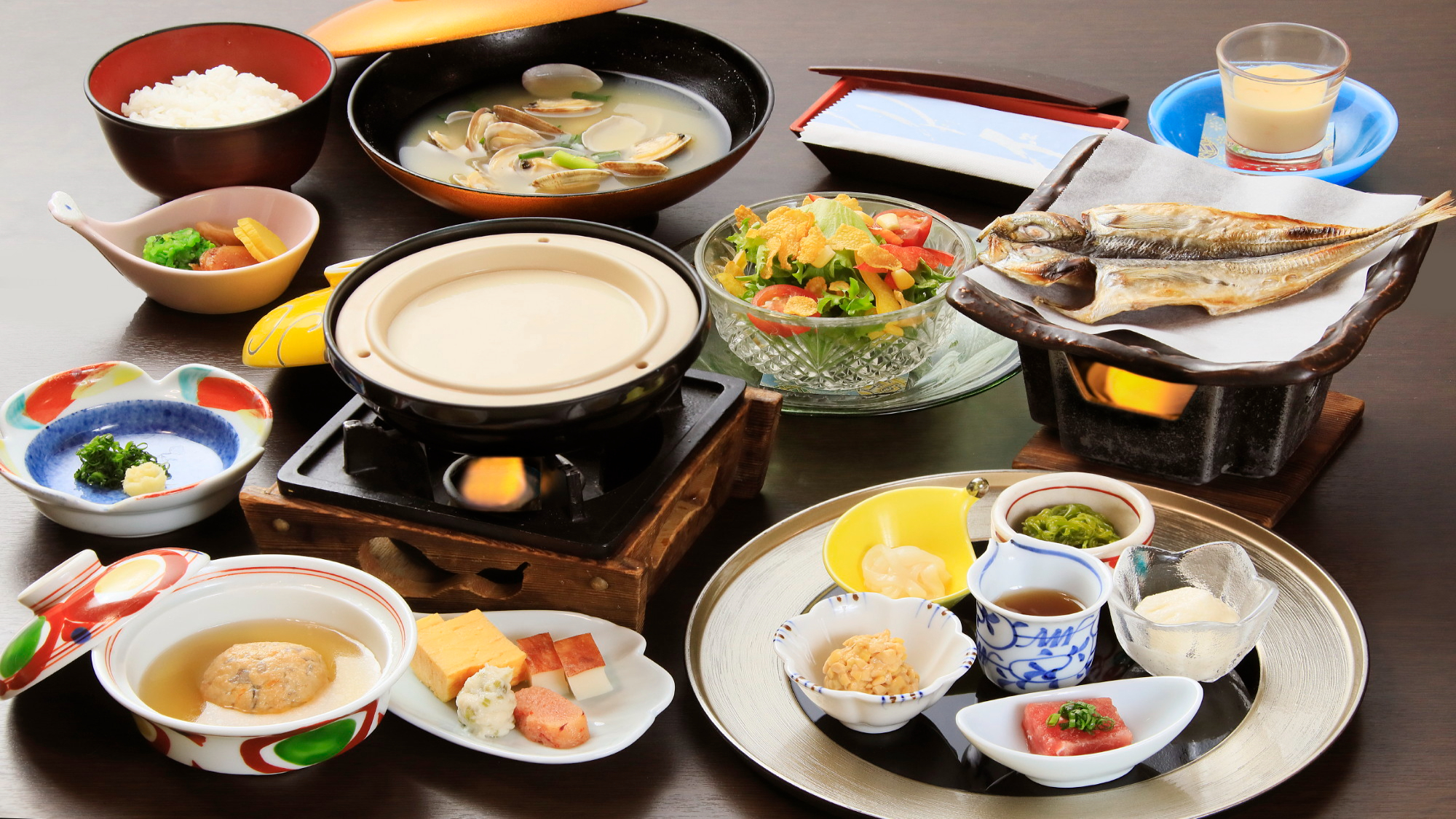 【ご朝食】朝から活力が湧いてくる！自慢の和朝食