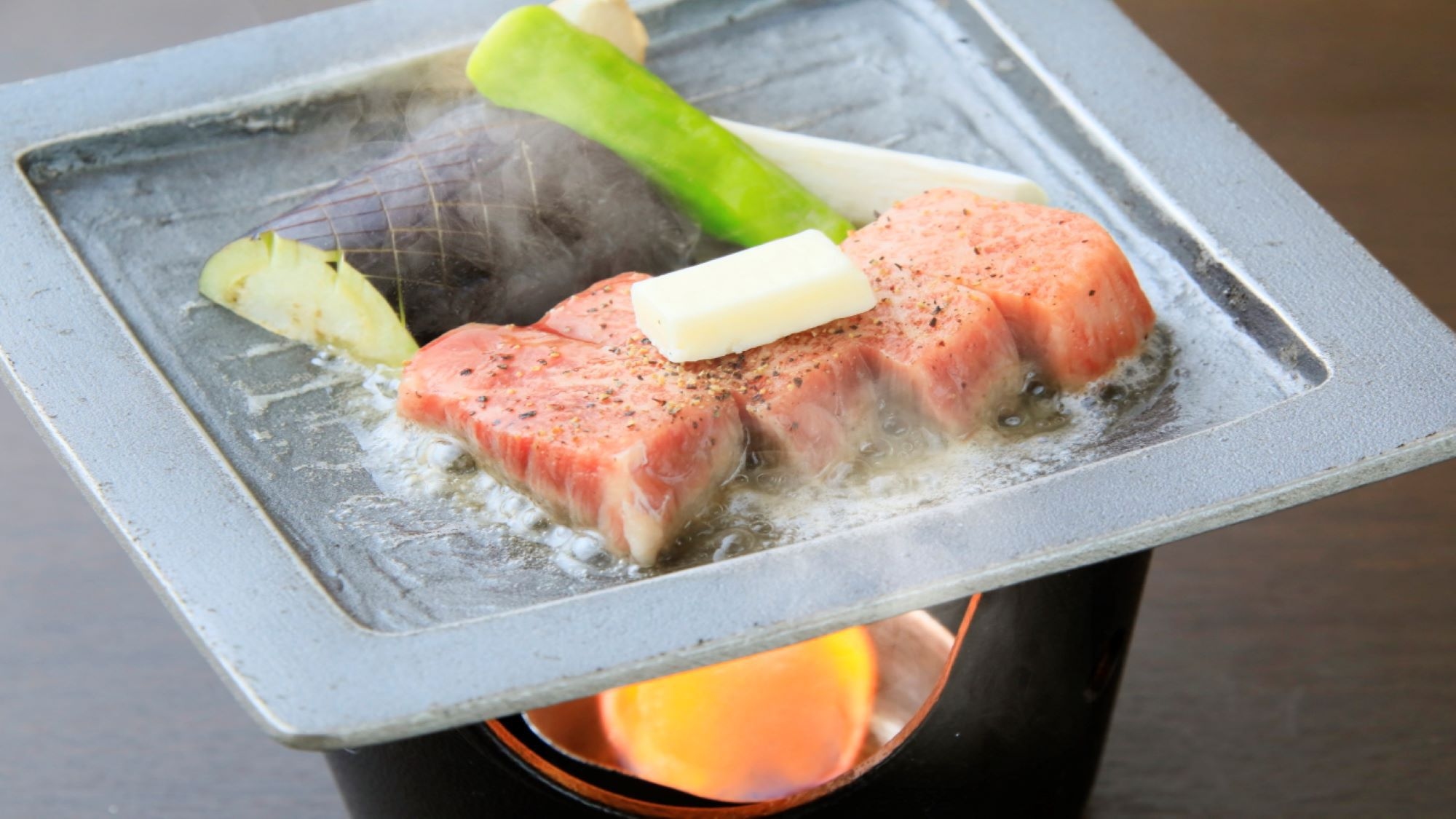 【金目鯛もお肉も食べたい】【お部屋食】一番人気♪漁火の膳♪＋牛ステーキ付きのグレードアッププラン！