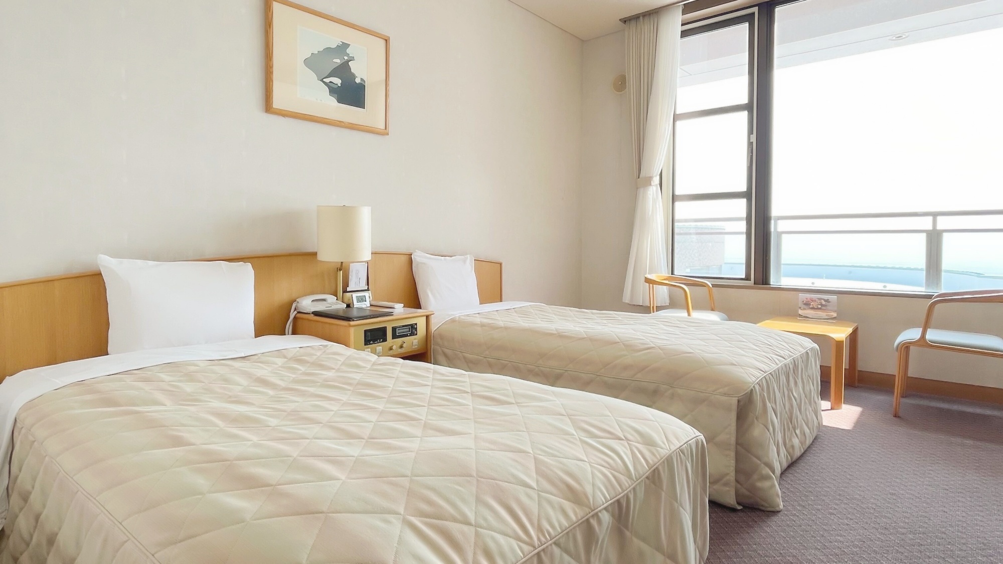 【洋室ツイン】使いやすく居心地の良いツインルーム