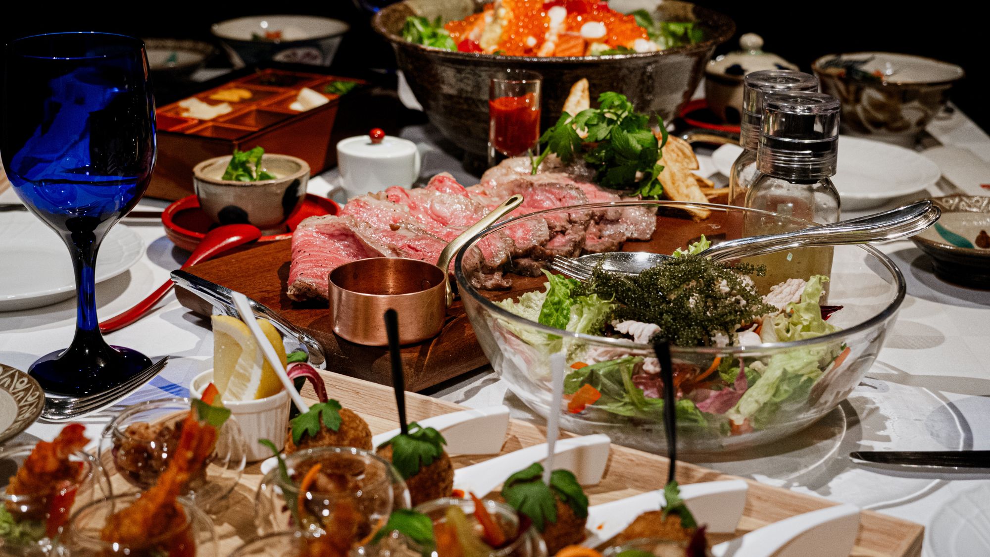 【Dinner/In Room Dining】ご家族向けパーティーディナー