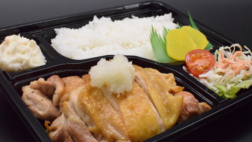 Ⓐチキンソテー弁当（おろしポン酢） 