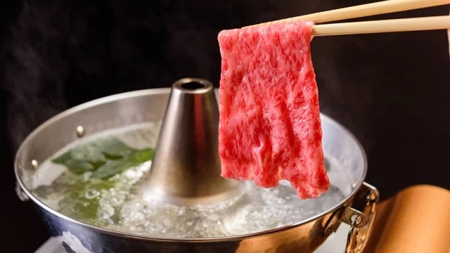 山形牛しゃぶしゃぶ会席。