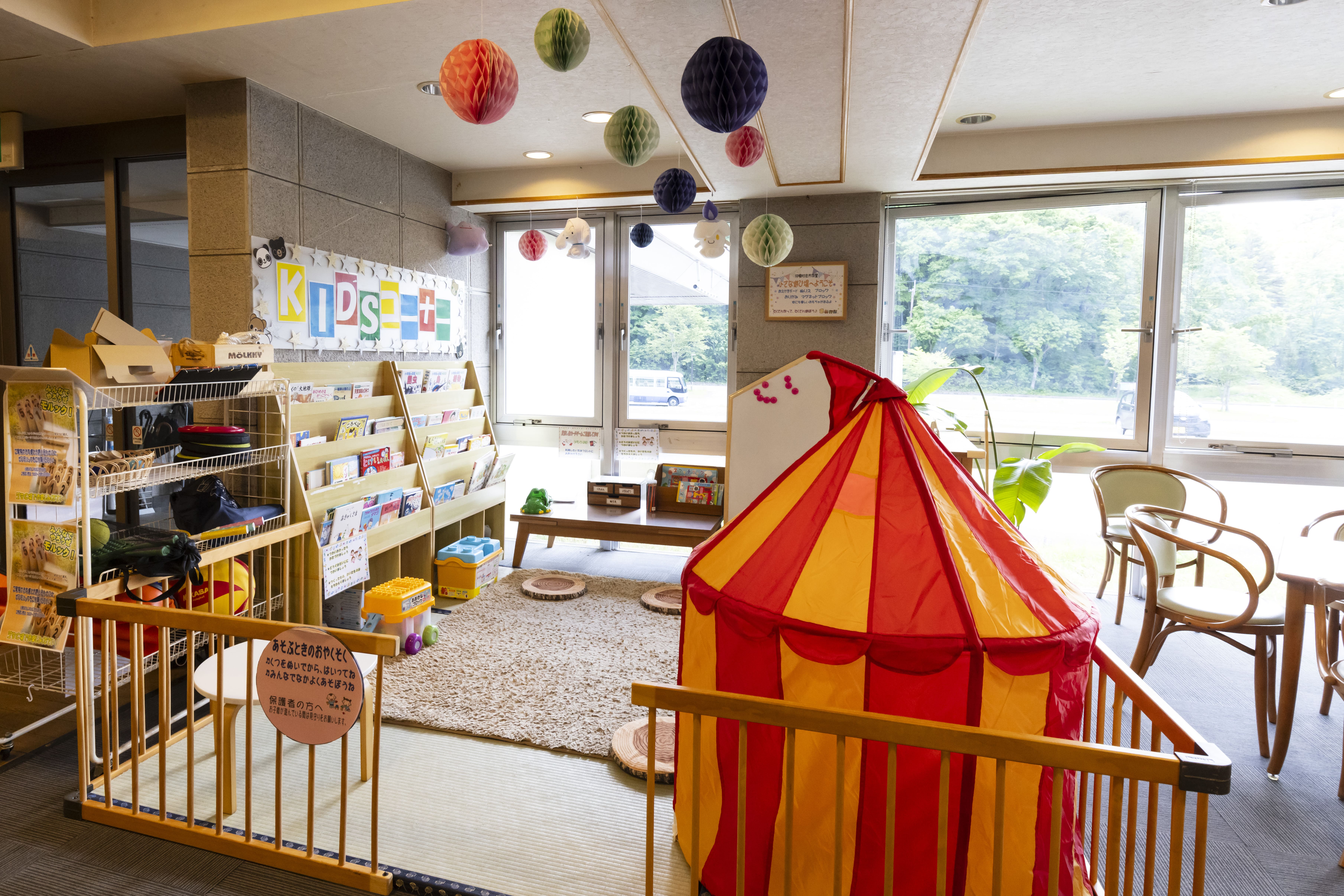 子供に大人気！！キッズコーナー