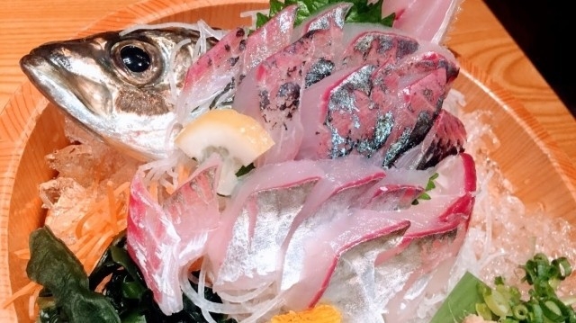 ◆大分県産アジの活き造り×ふぐ唐◆《館内利用券付》　〜九州の海と下関の味を一緒に〜　【家族風呂無料】