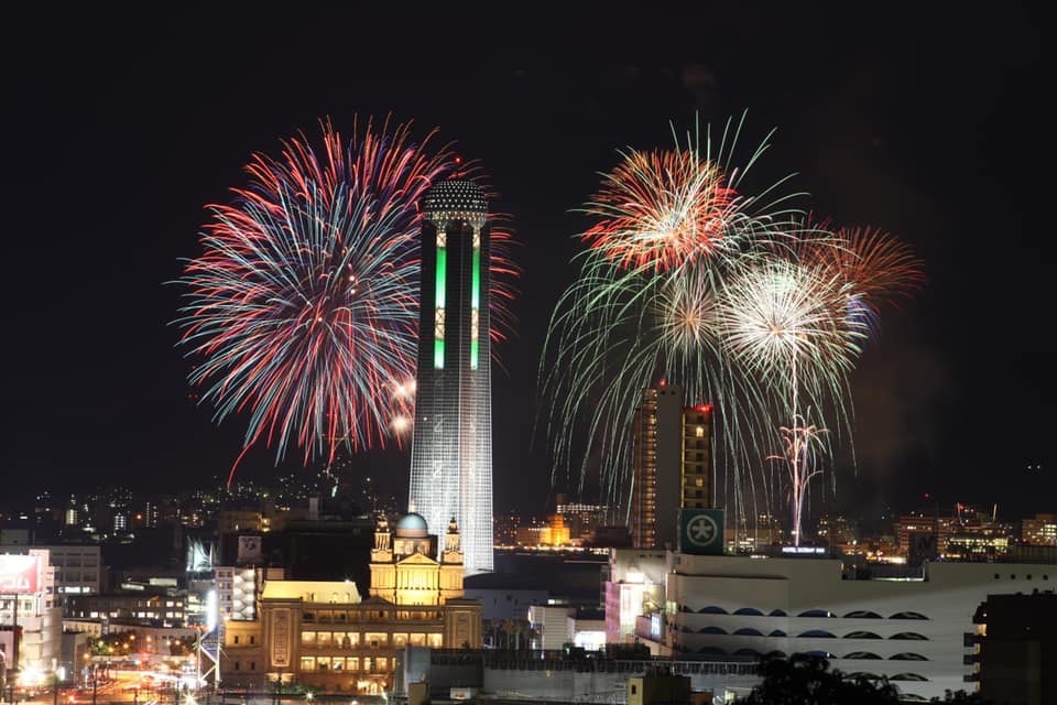 ◆　2026年関門海峡花火大会　◆　当館から会場まで徒歩約20分！【貸切風呂・駐車場無料】