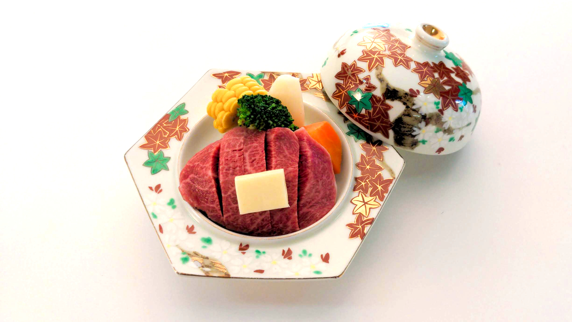 《１泊夕食のみ》◆やまぐち和牛ステーキ×ふぐ刺し◆《館内利用券》〜納得のボリューム〜【家族風呂無料】