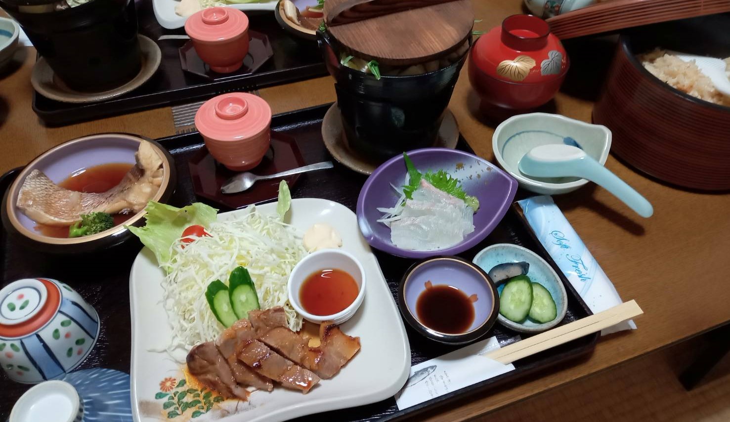 日替り夕食（1泊2食8800円）