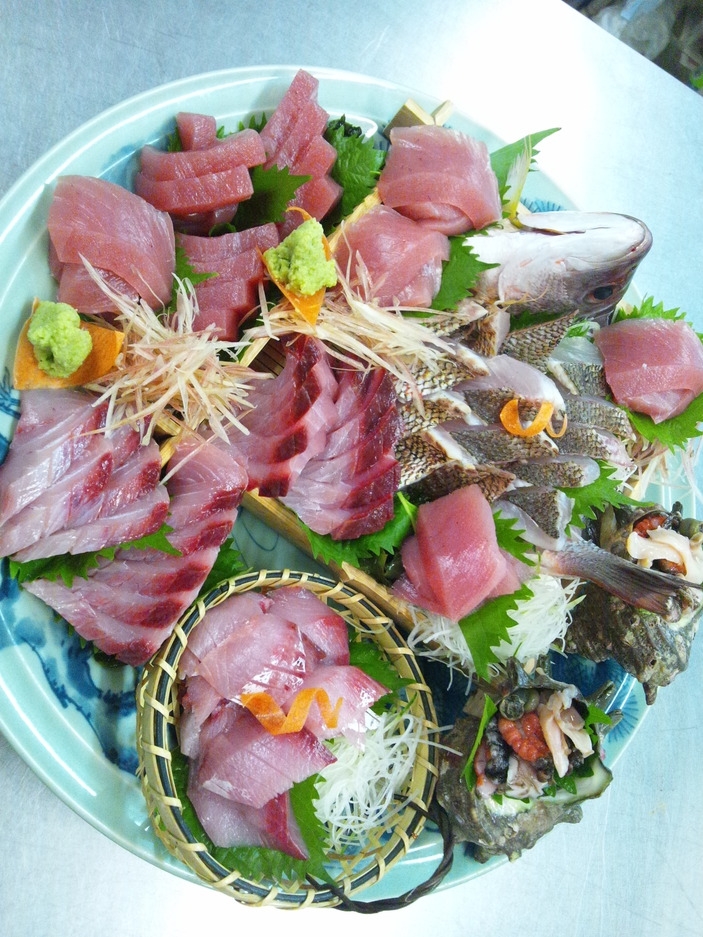 【海鮮好き必見】地魚旬魚のお刺身盛り合わせ！大将おまかせ海鮮創作料理＜2食付＞