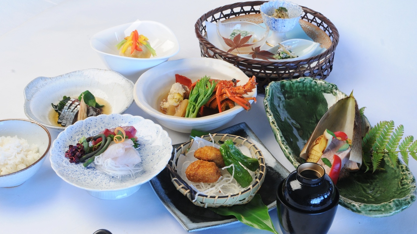 【当館人気No.1】大将おまかせ海鮮創作料理｜串本近海の旬魚を味わうスタンダード2食付