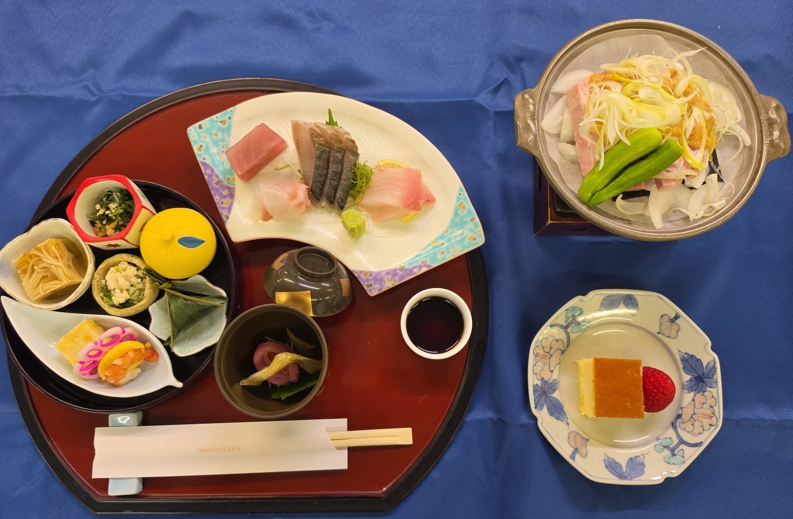 【2食付／基本会席】地元のブランド肉を中心とした、旬食材の会席料理・ドリンクバー付＜仙石原プラン＞