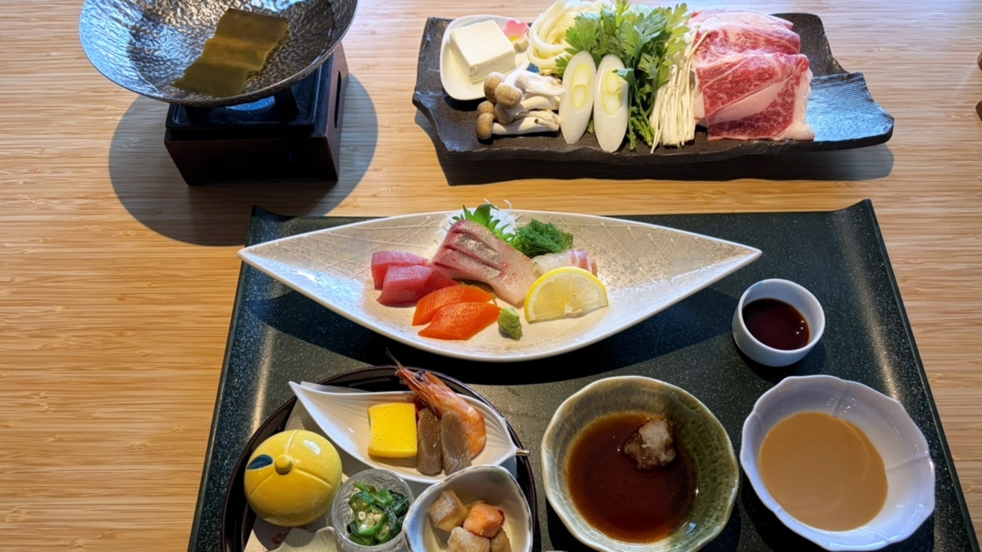 【2食付／季節会席】［3-5月限定］神奈川県が誇るブランド牛！生粋かながわ牛＜和牛しゃぶしゃぶ御膳＞