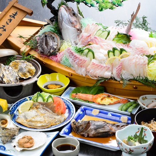 【漁火プラン】大満足（＾▽＾） 伊勢志摩メイン料理を８種のメニューからお1人様２種を『チョイス』