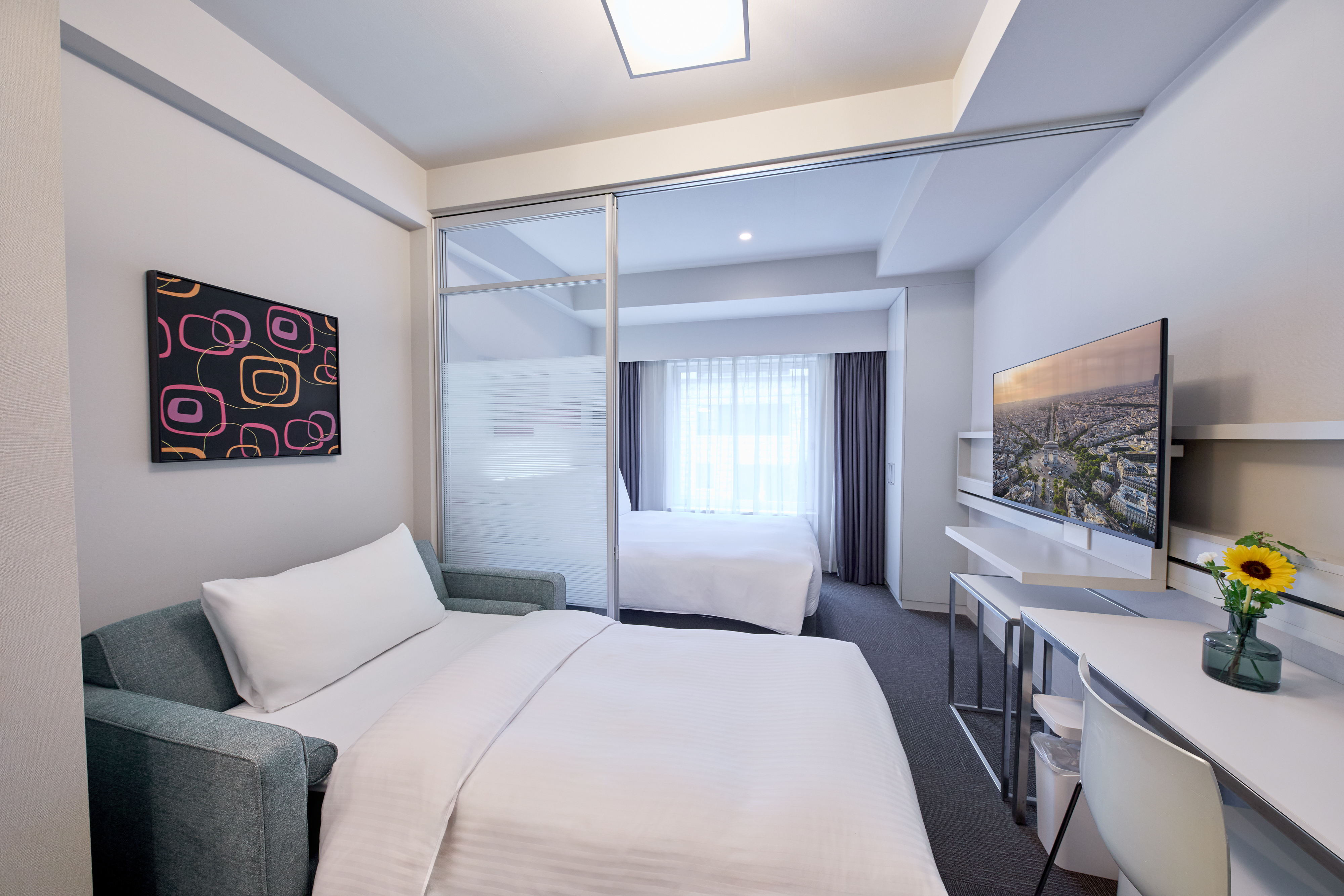 エグゼクティブダブル（ソファベッド設置時）