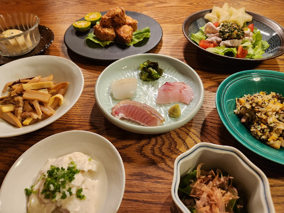 沖縄ごはん二食付き