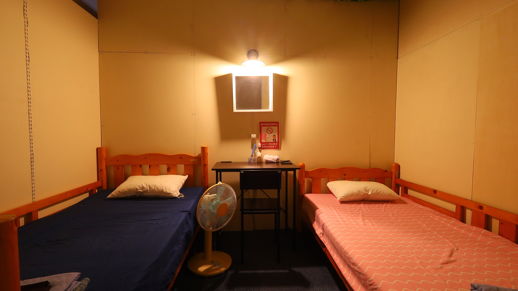 【ツイン】美ら宿唯一のツイン部屋です！お友達やカップルご夫婦におススメです！_