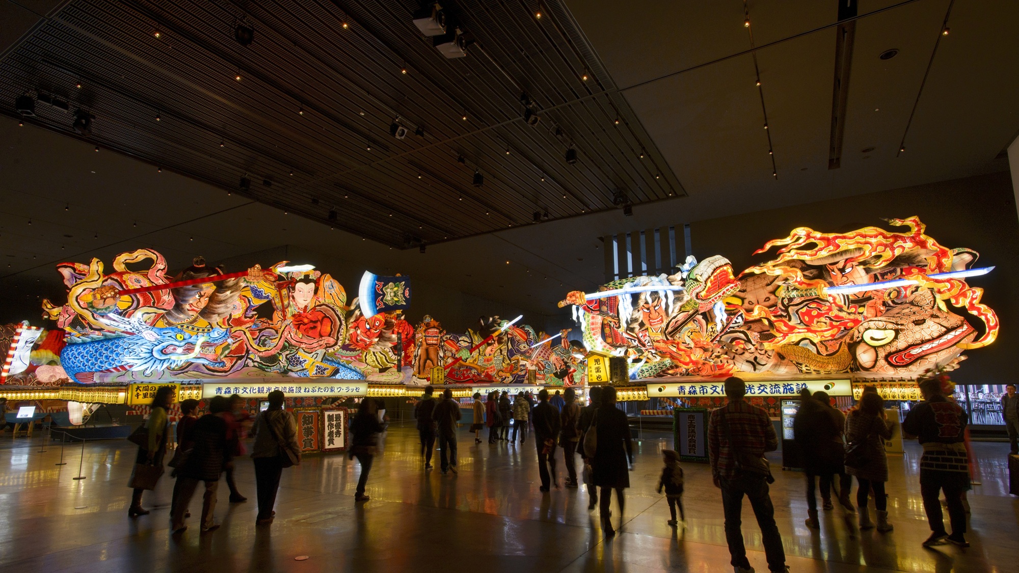 【近隣観光】「ねぶたの家ワ・ラッセ」ホテルより徒歩約10分