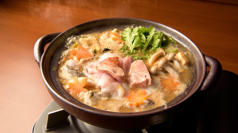 カード決済専用プラン  アン肝と焼き味噌が決め手ですあっさり食い味　伝統のあんこう鍋プラン