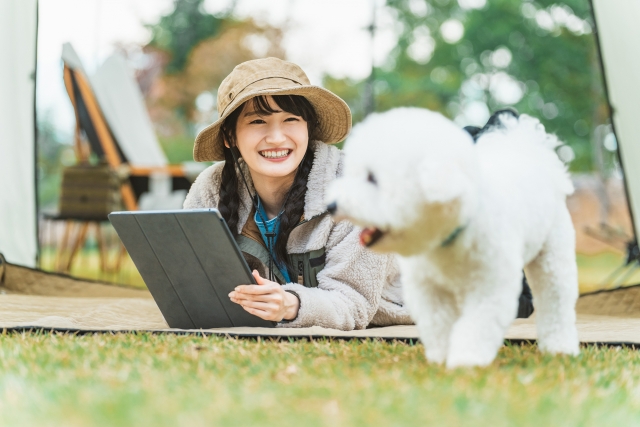 【ペット同伴可】愛犬と過ごすリゾートライフ♪ペットユーザーに嬉しいコテージ泊 ＜朝膳付き＞