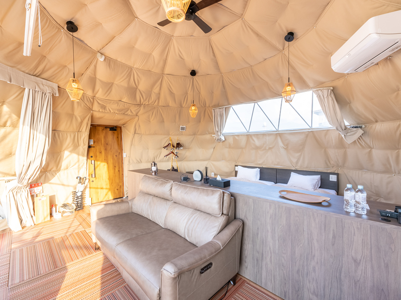 【NEWOPEN】和モダン和洋室　グランピングルーム38平米