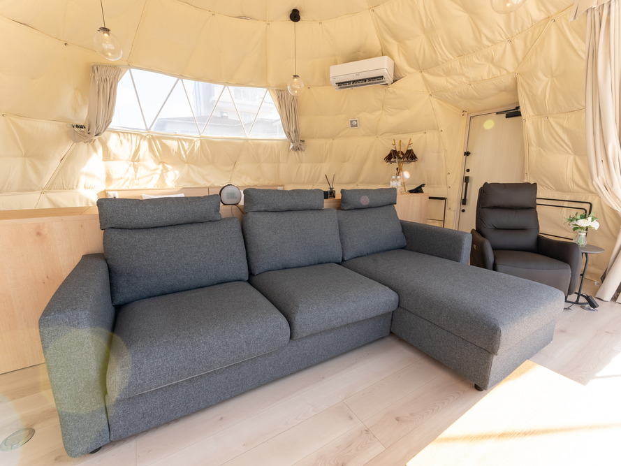 【NEWOPEN】洋モダン洋室　グランピングDOG同伴可ルーム　38平米