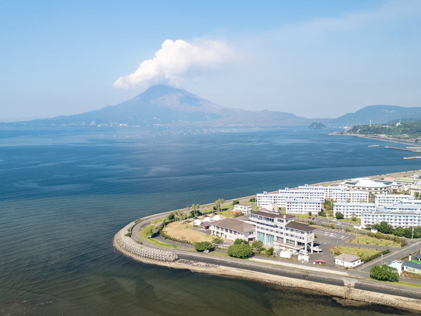 【桜旅グランピング限定プラン】桜島を一望スパリゾート×グランピング【素泊まり+食材持ち込み自由】