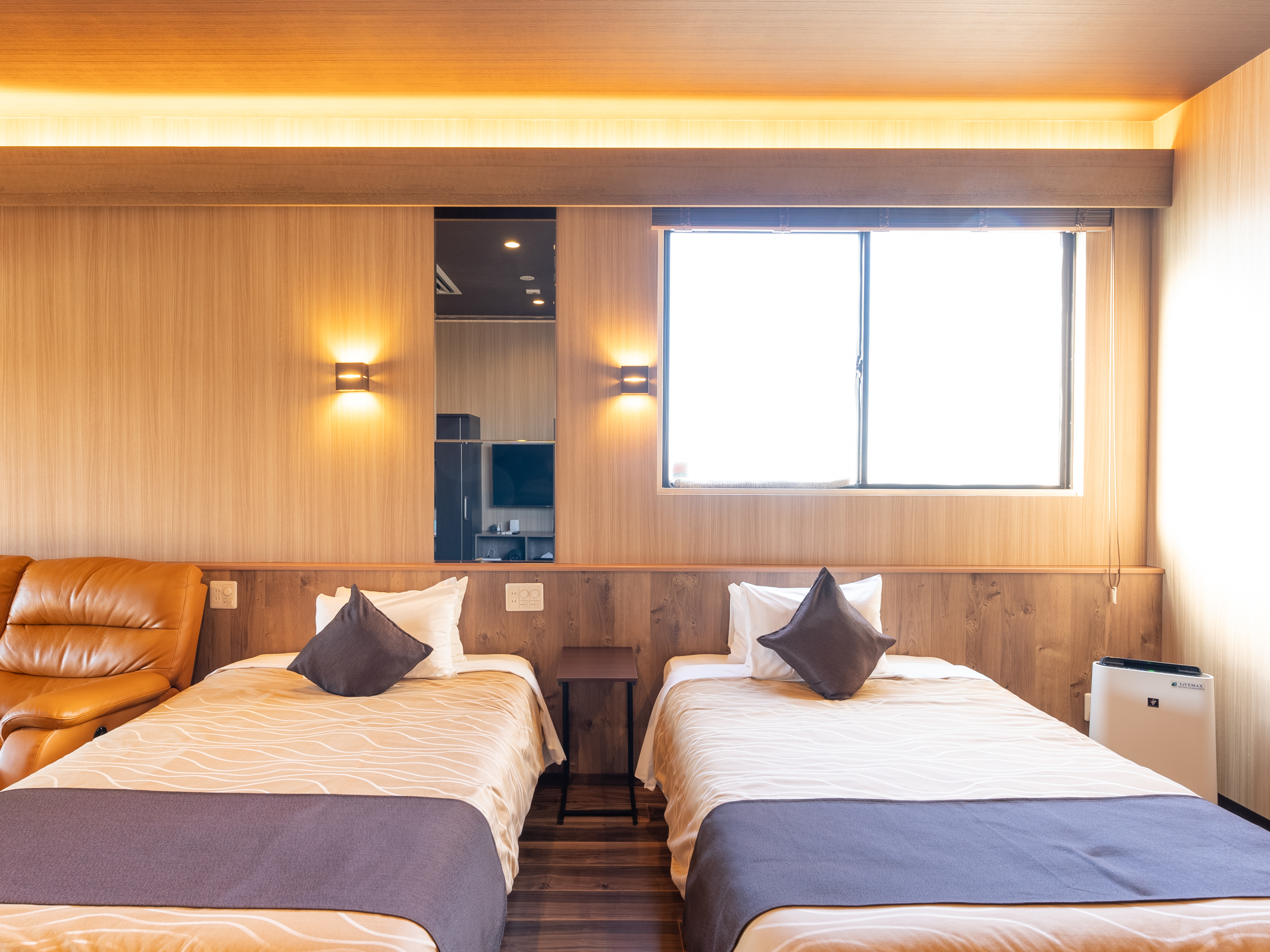  ［和モダンJrスイート和洋室］55㎡　半露天風呂《ロフト付》1階