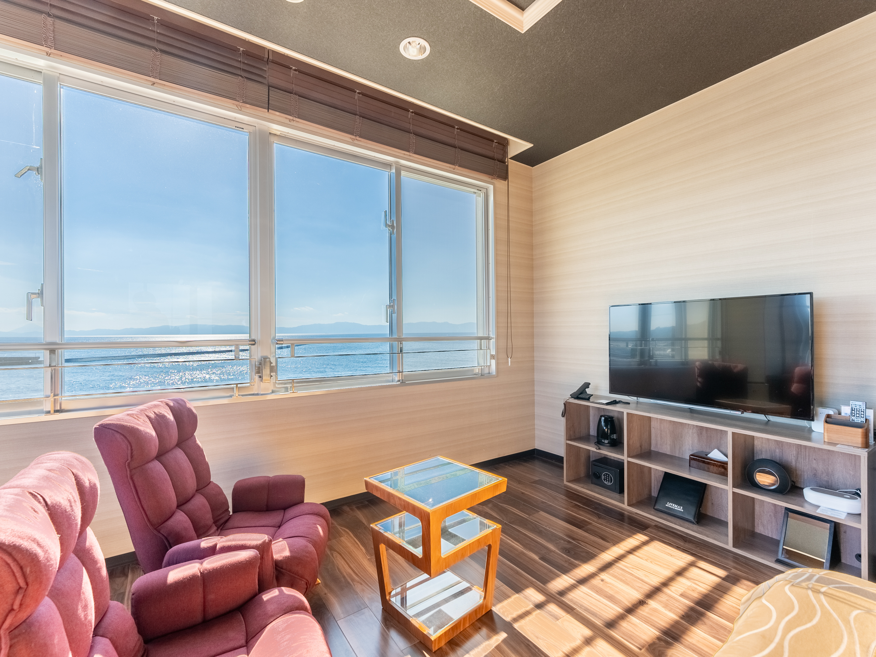 ［和モダン オーシャンスイート和洋室］65平米　温泉風呂付