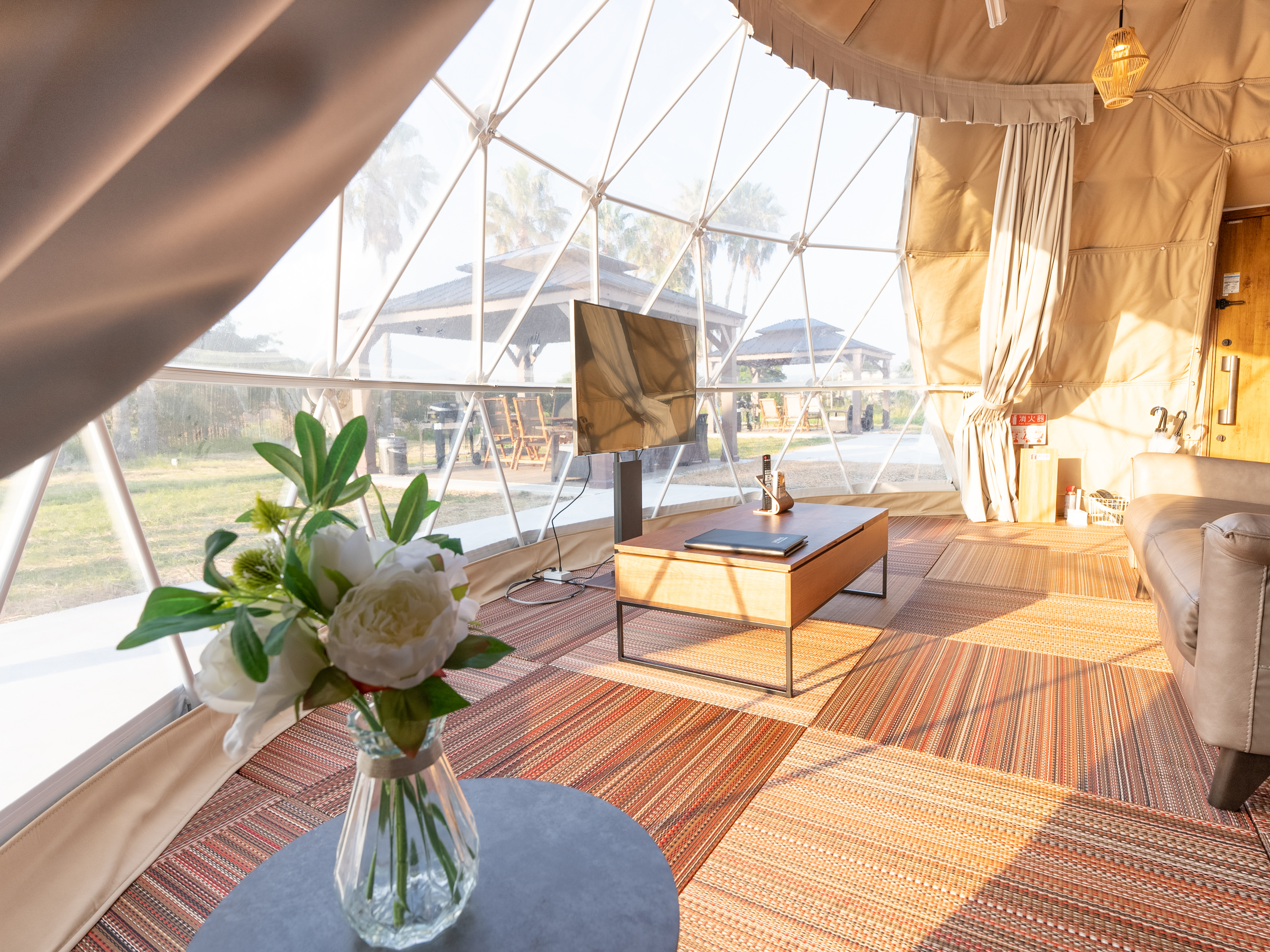 【NEWOPEN】和モダン和洋室　グランピングルーム38平米