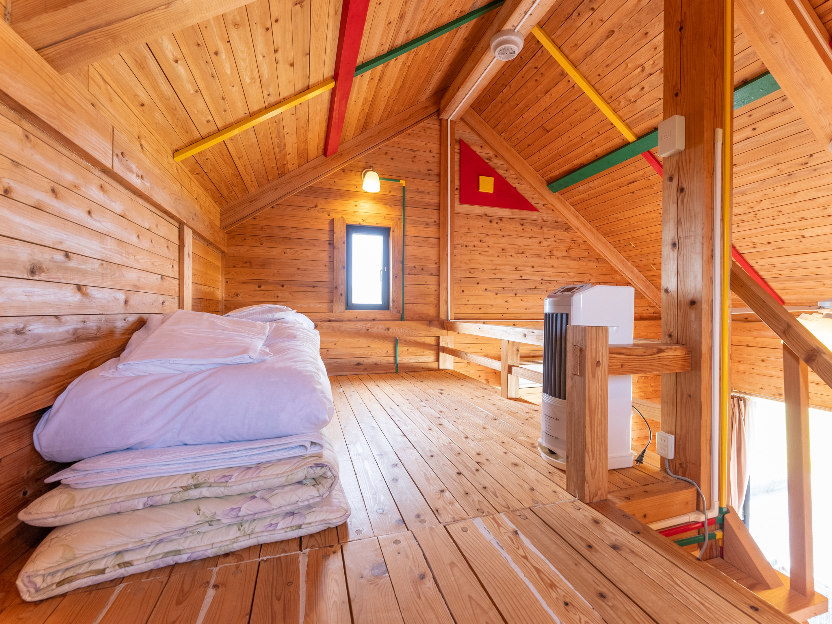 ［ペット同伴専用］２０㎡　コテージ客室　《 ロフト付き 》