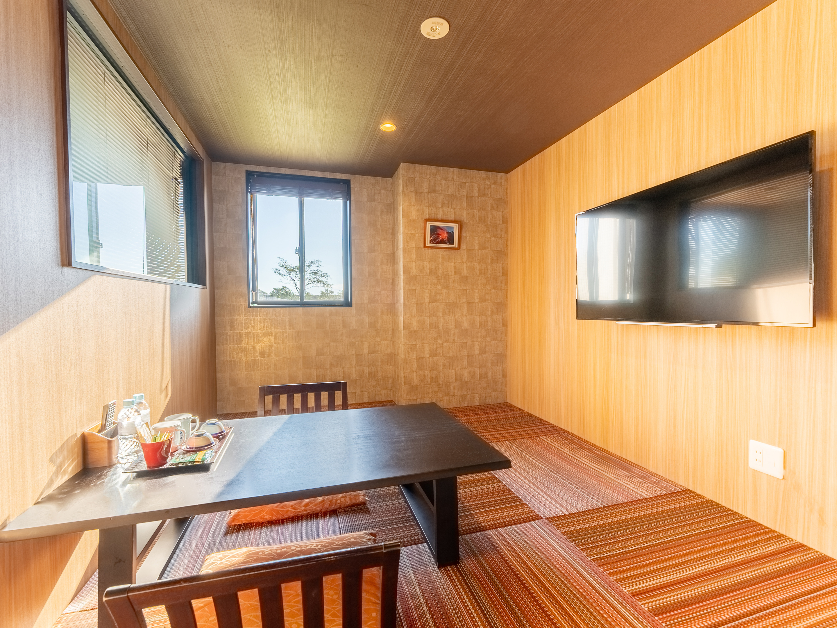  ［和モダンJrスイート和洋室］55㎡　半露天風呂《ロフト付》1階