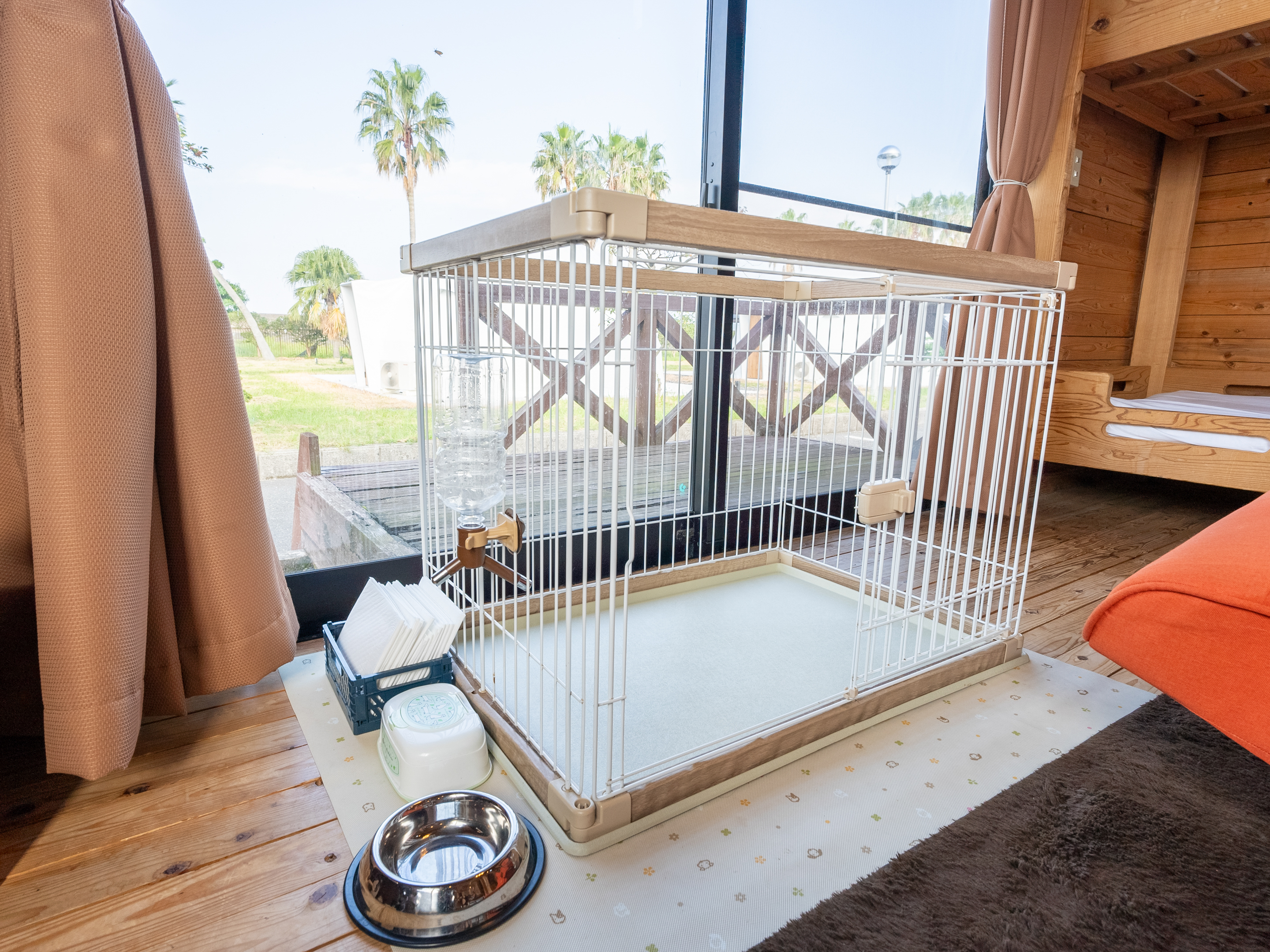 ［ペット同伴専用］２０㎡　コテージ客室　《 ロフト付き 》