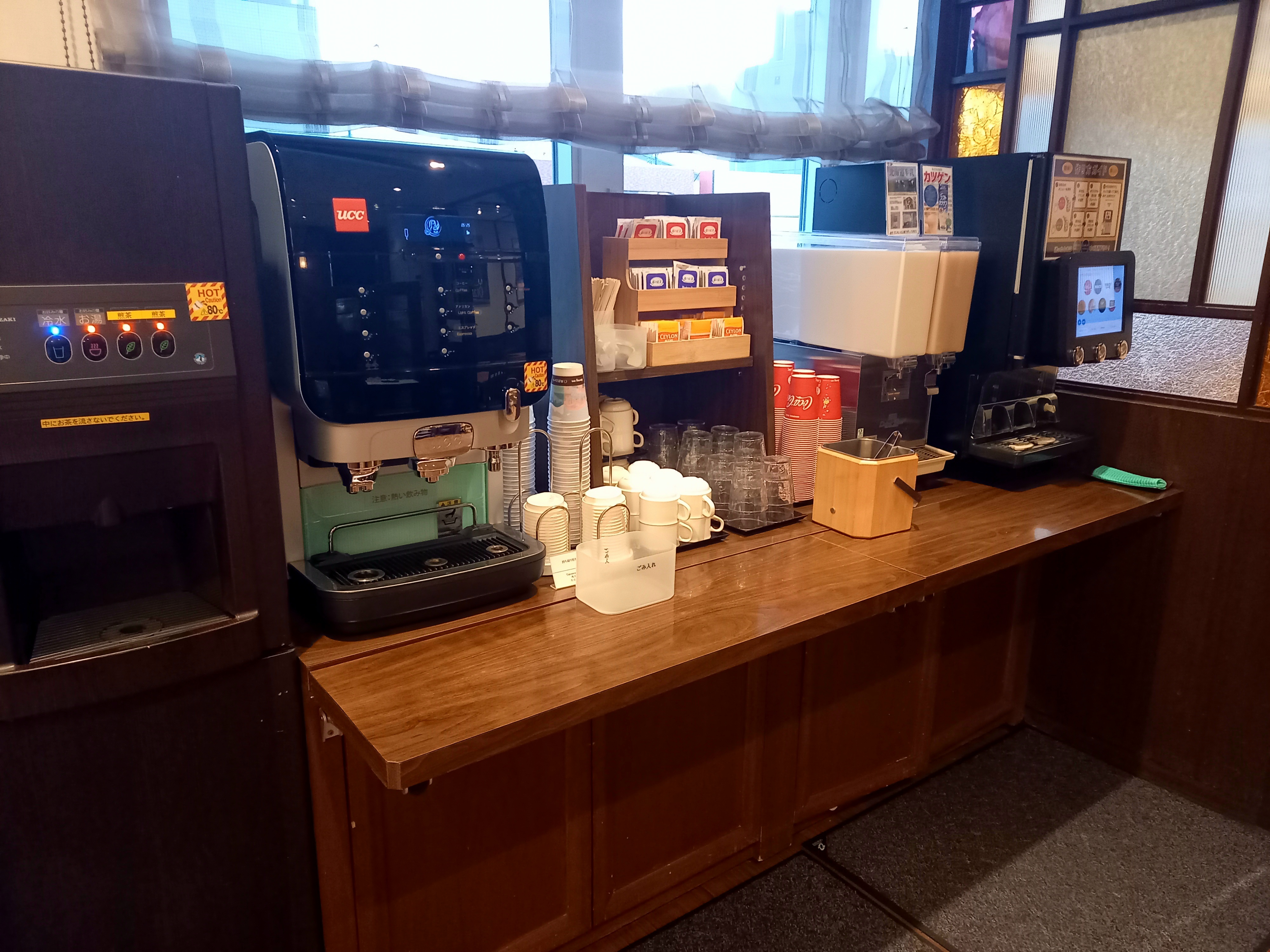 【朝食】ドリンクコーナー