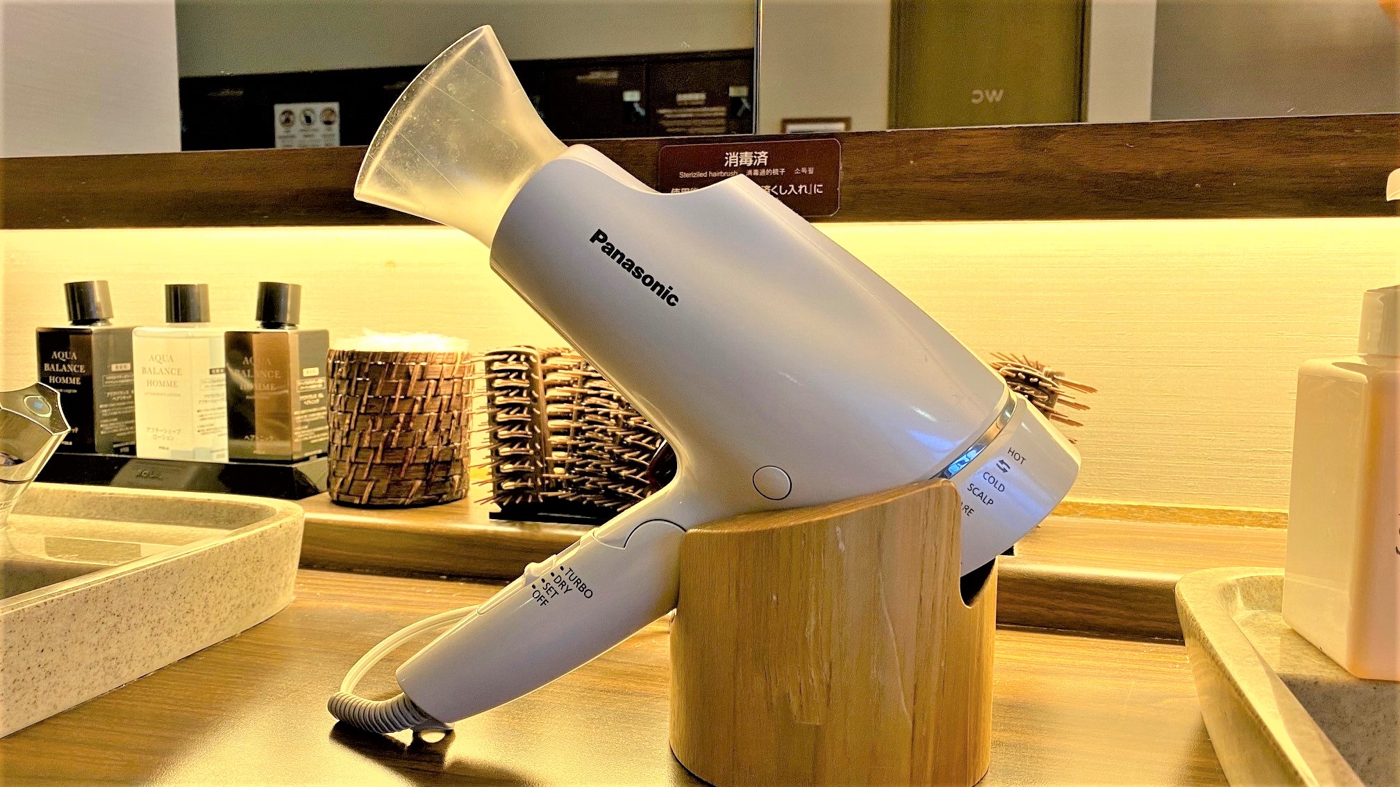 大浴場アメニティ Panasonicナノケアドライヤー